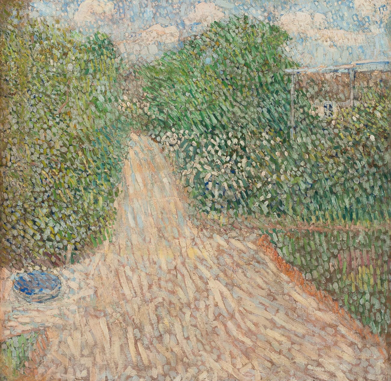 Дорожка в саду.  1907 