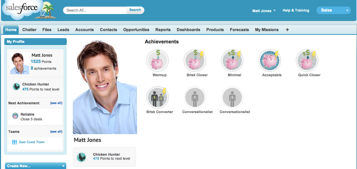 Badgeville Launches Gamification App at Dreamforce 2012 on Salesforce.com's  AppExchange, the World's Most Popular Cloud Marketplace… | Gamification,  App, Social app