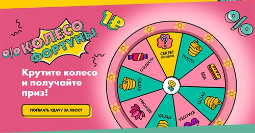 Акция «Лента» «Колесо фортуны»