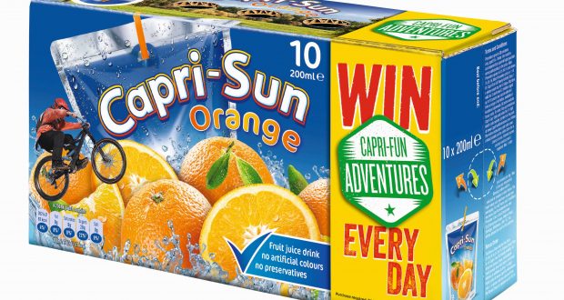 New on-pack promotion with Capri-Sun