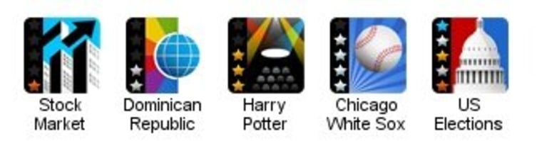 Examples of Google News badges